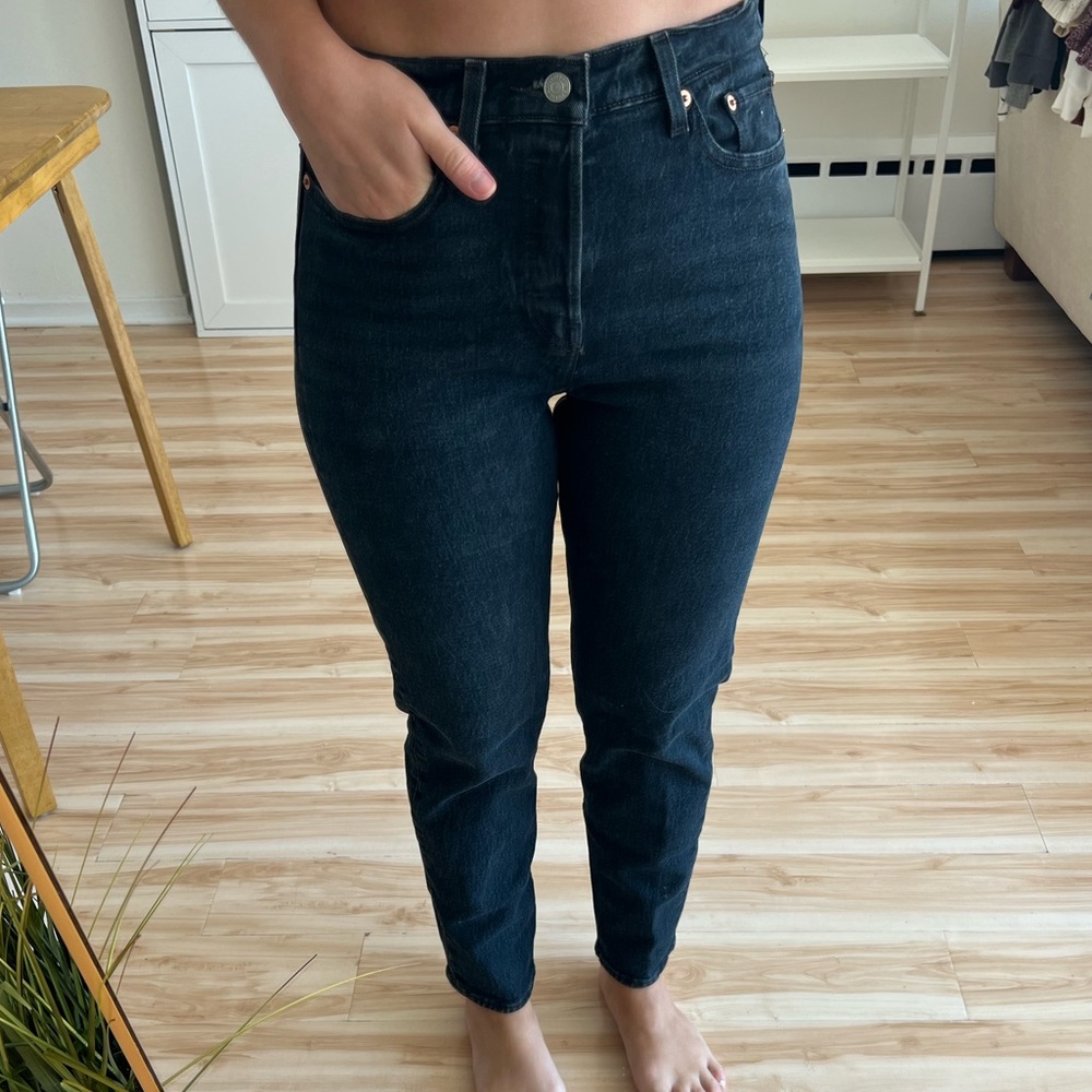 Levi's WEDGIE Straight Fit - Black